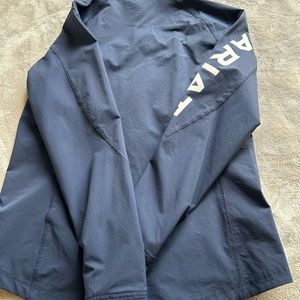 good condition navy blue ariat jacket